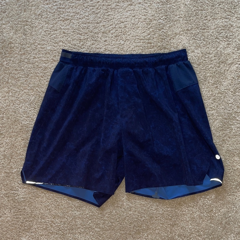 Lululemon Men's Navy Athletic Shorts